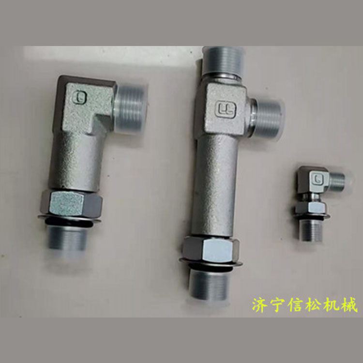 KOMATSU Excavating achinery hydraulic pipe joint